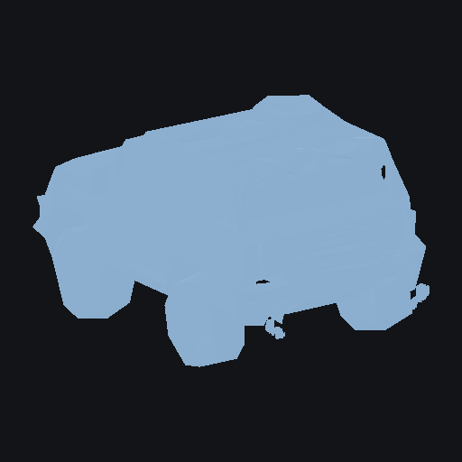 Chunky toy-like off-road SUV
