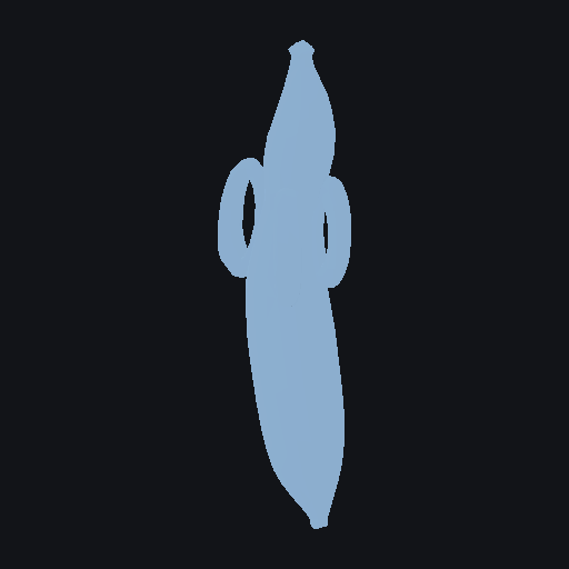 Low-poly stylised banana