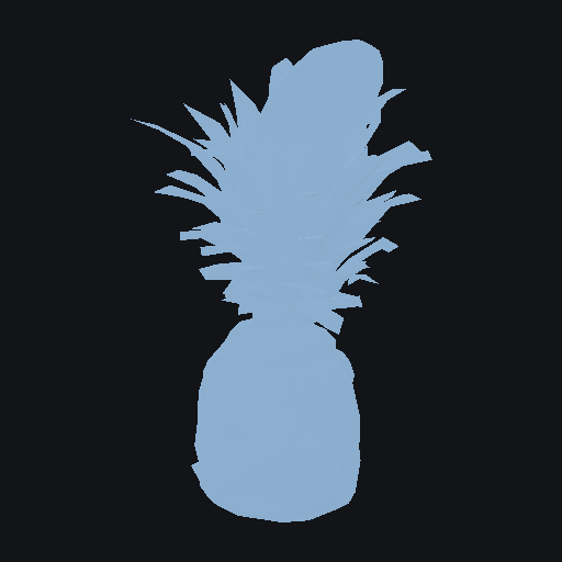 Boxy retro pineapple