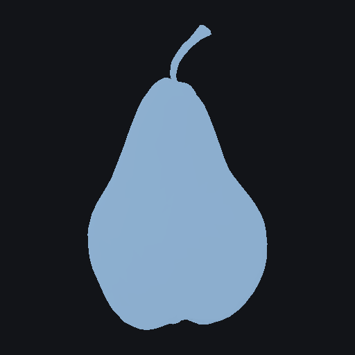 Smooth minimal pear