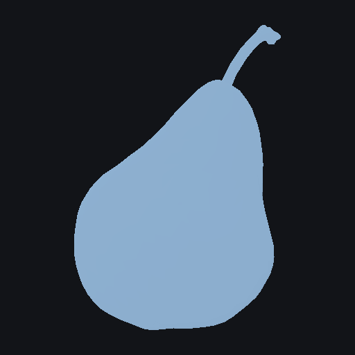 Boxy retro pear